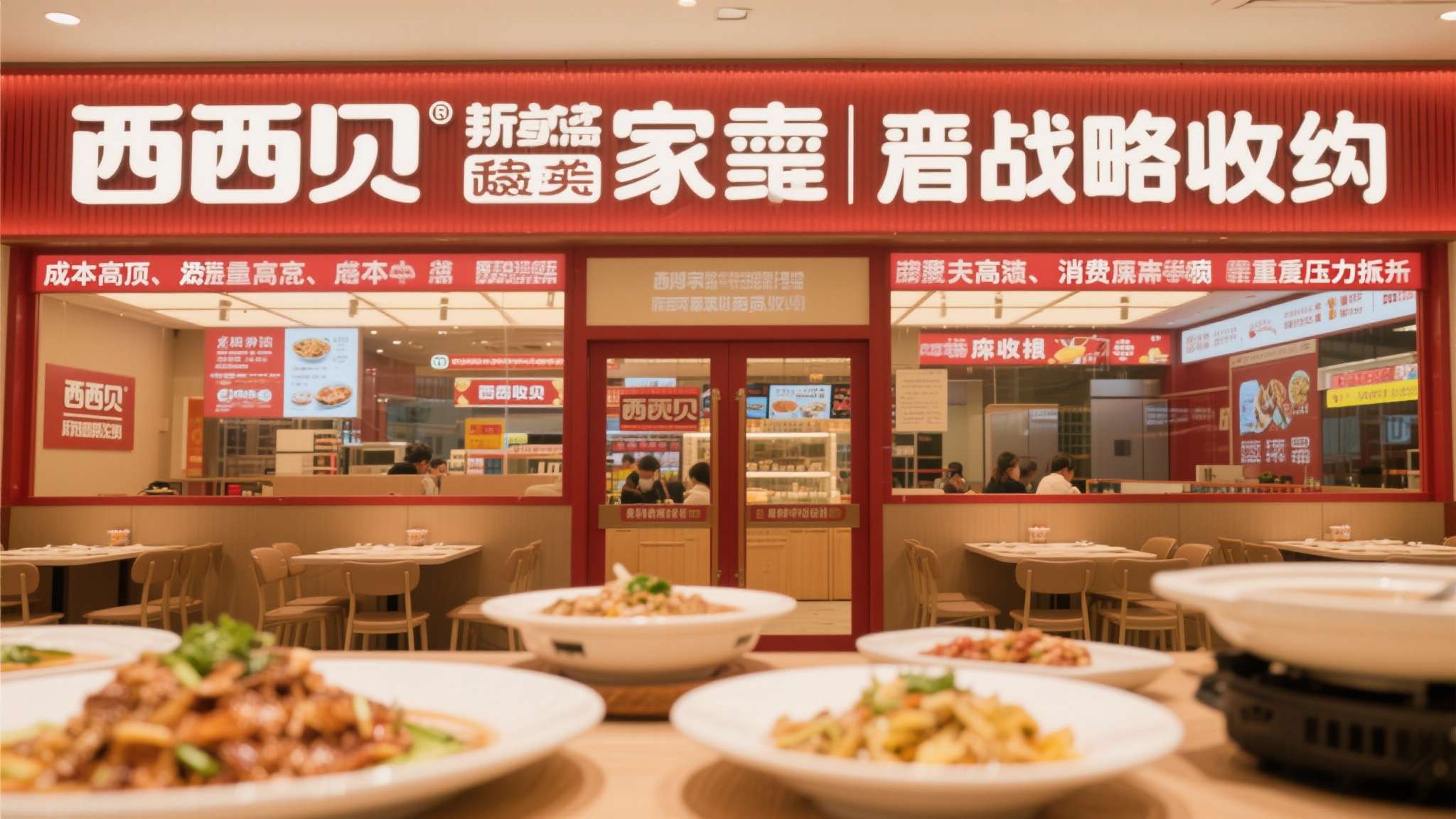 这一案例并非孤例，而是西贝当前处境的真实缩影——流量见顶、成本高企、消费降级三重